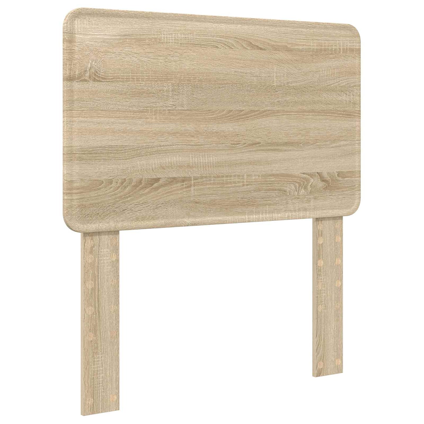 Bed Frame with Headboard Sonoma 90 x 190 cm Solid Pine Wood