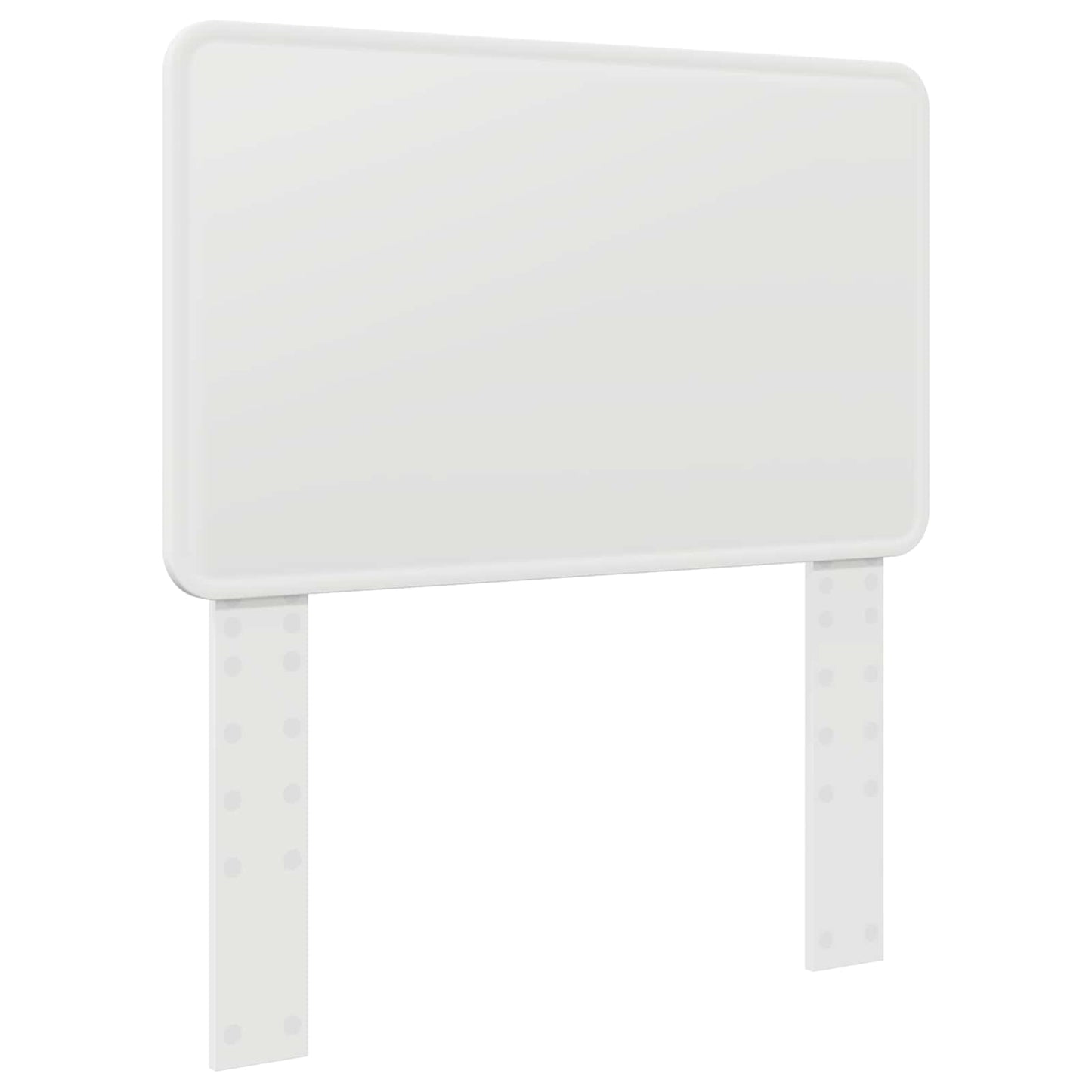 Bed Frame with Headboard White 75 x 190 cm Solid Pine Wood