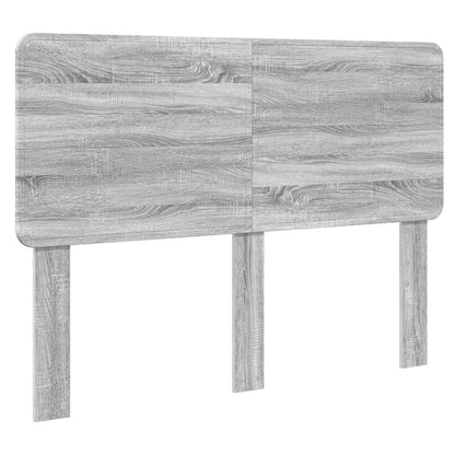 Bed Frame with Drawer Grey Sonoma 140 x 200 cm Engineer Wood