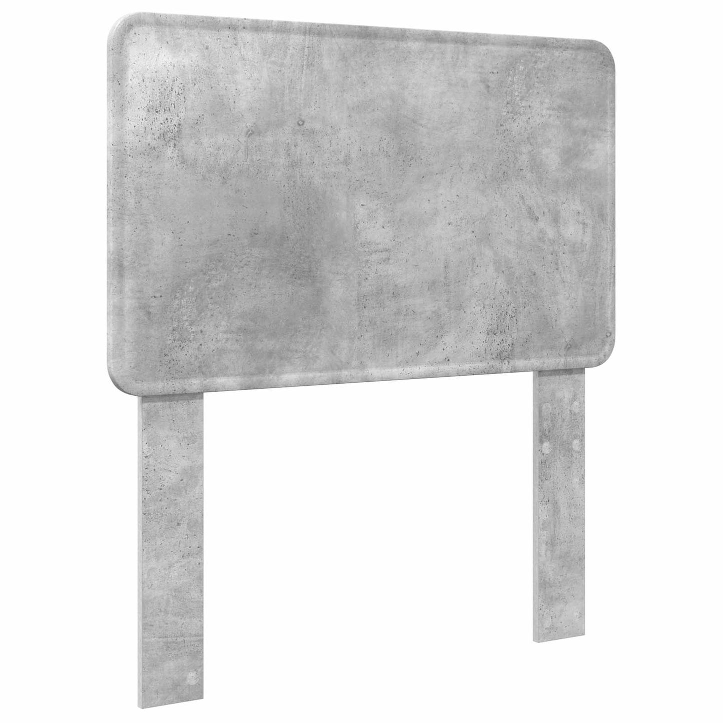 Bed Frame with Drawer Concrete Grey 75 x 190 cm Engineer Wood