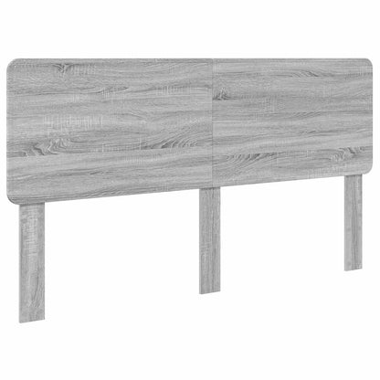 Storage Bed Grey Sonoma 180 x 200 cm Engineered Wood