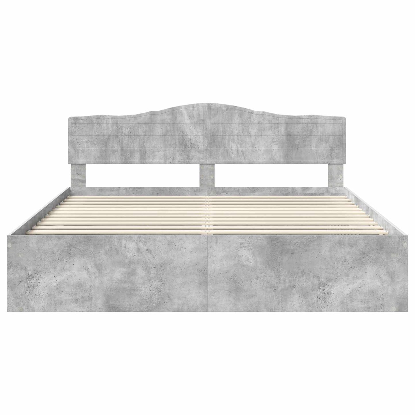 Bed Frame with Headboard Concerte 180 x 200 cm Solid Pine Wood