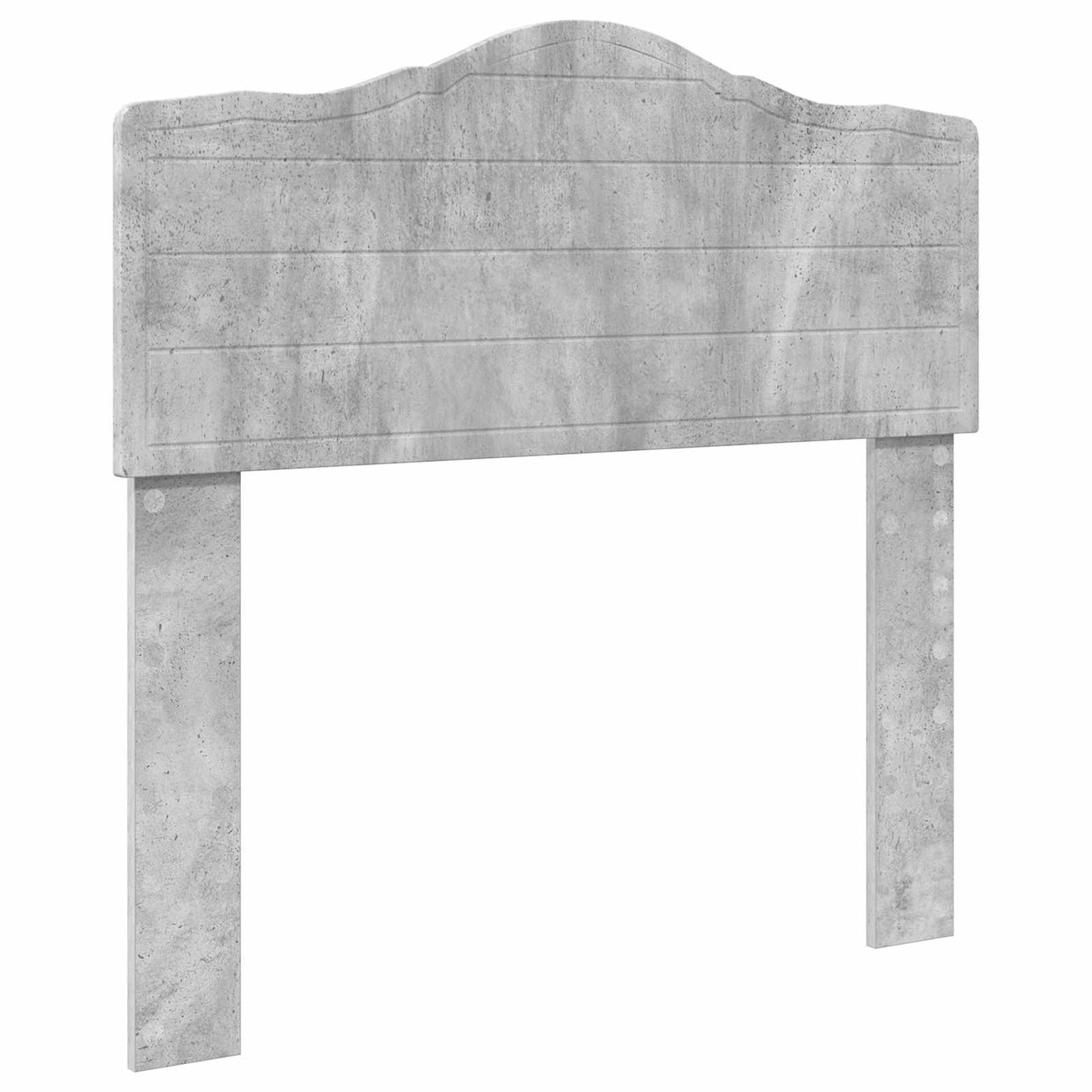 Bed Frame Concerte Grey 100 x 200 cm Solid Pine Wood