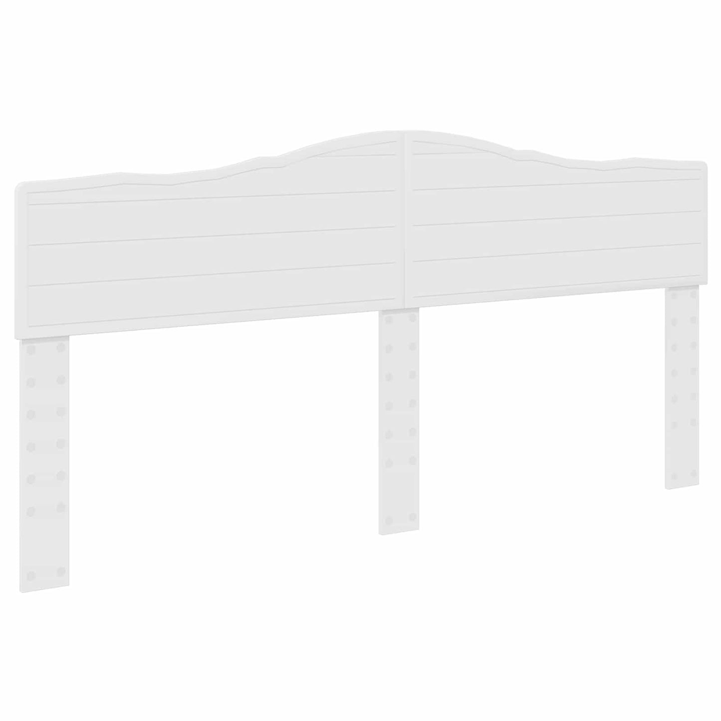 Bed Frame with Drawer White 200 x 200 cm Engineer Wood