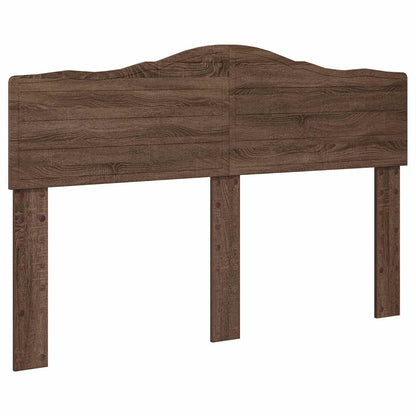 Bed Frame with Drawer Brown Oak 150 x 200 cm Engineer Wood