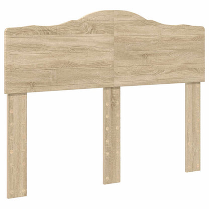 Bed Frame with Drawer Sonoma Oak 135 x 190 cm Engineered Wood