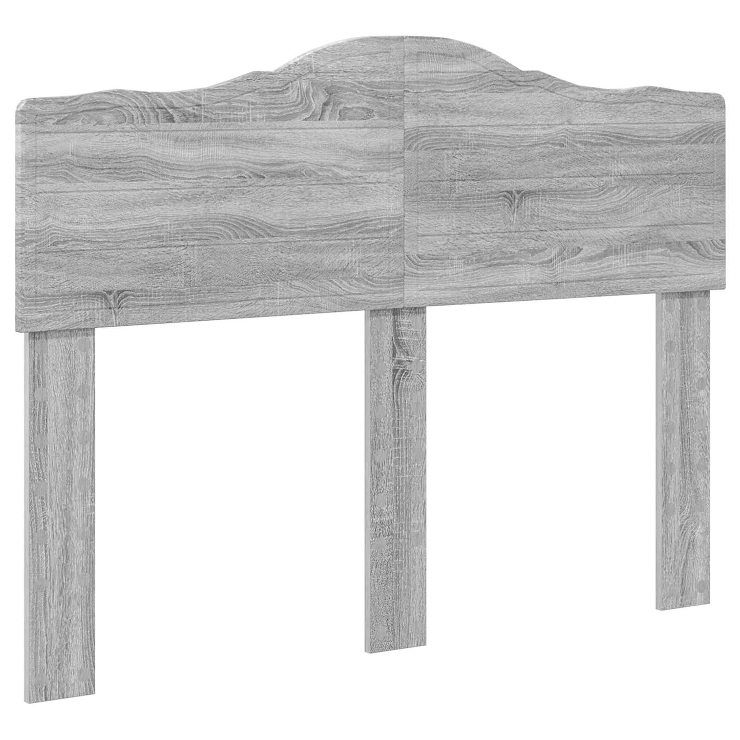 Bed Frame with Drawer Grey Sonoma 135 x 190 cm Engineered Wood