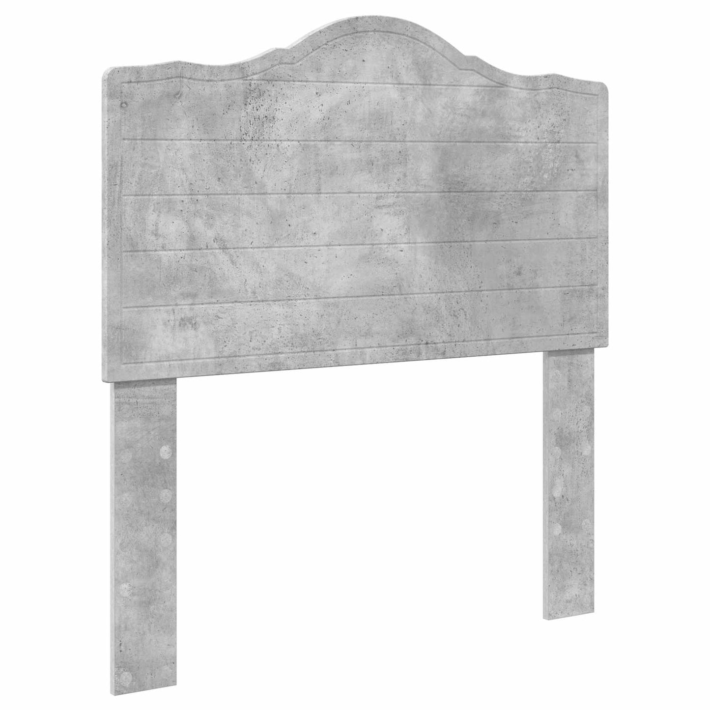 Bed Frame Concrete Grey 100 x 200 cm Engineered Wood
