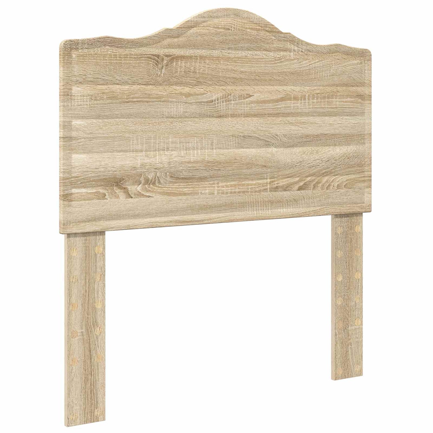 Bed Frame with Headboard Sonoma Oak 90 x 200 cm Engineered Wood