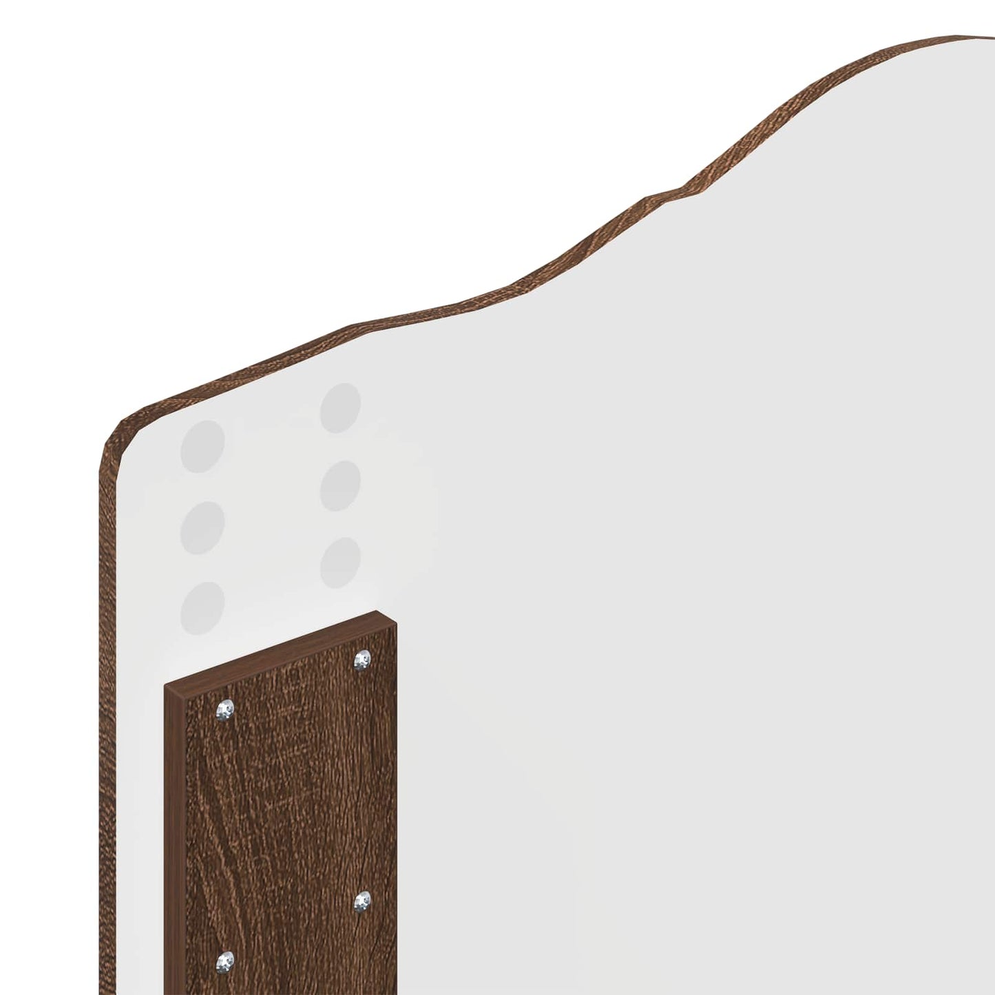 Bed Frame with Headboard Brown Oak 70 x 190 cm Engineered Wood