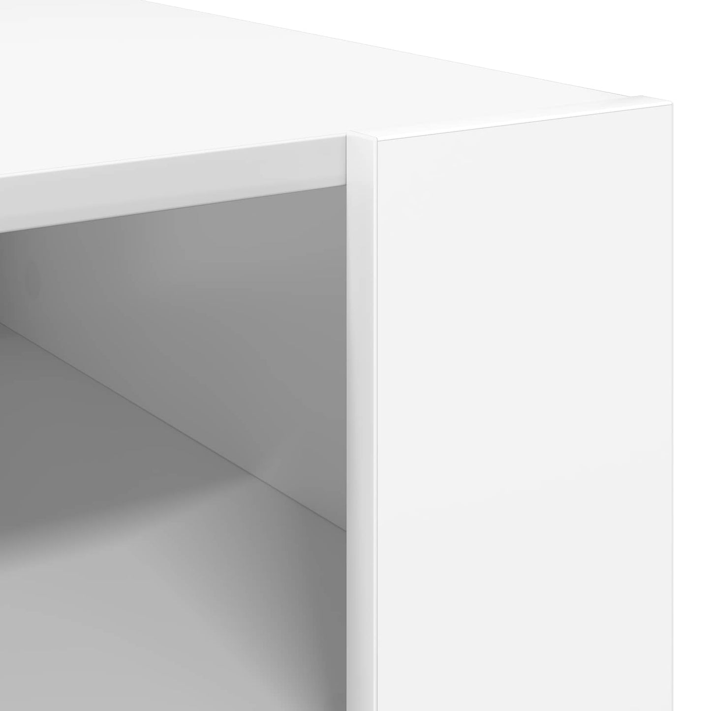 Coffee Table White 92 x 53 x 45 cm Engineered Wood