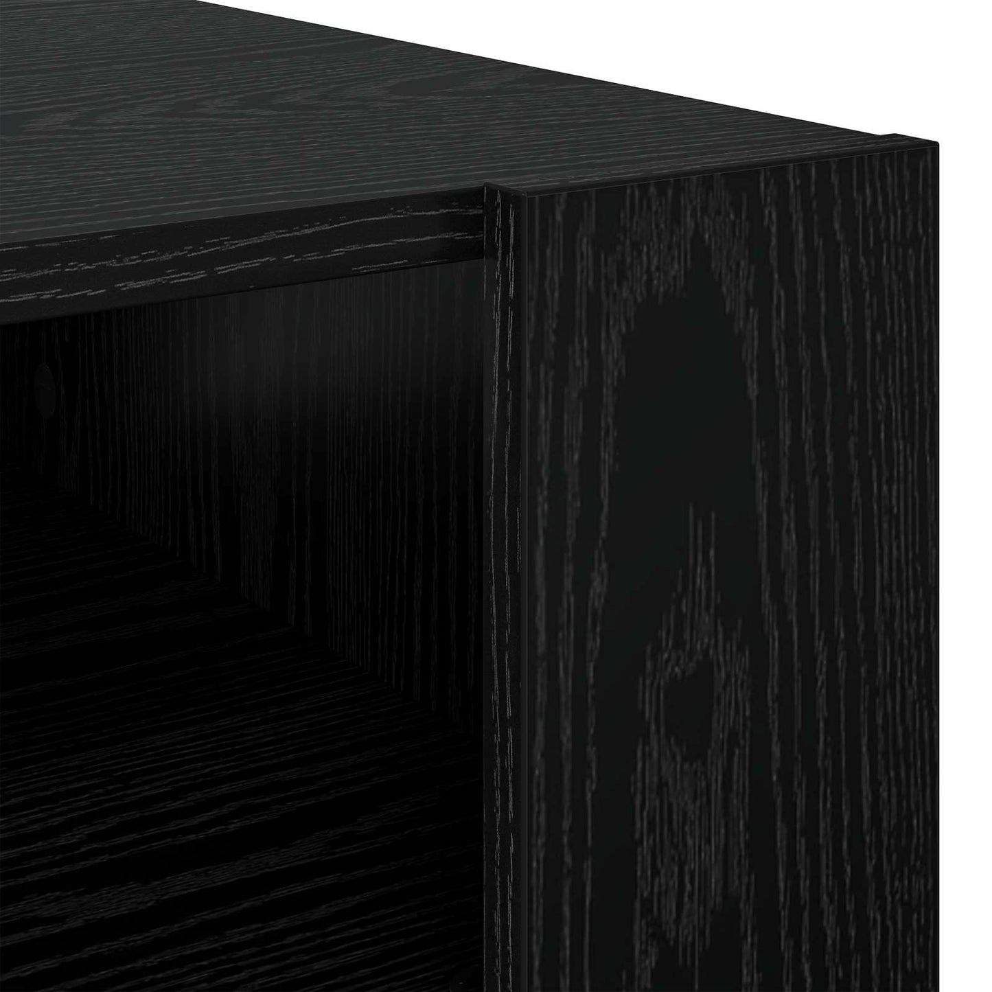 Coffee Table Black Oak 92 x 53 x 45 cm Engineered Wood
