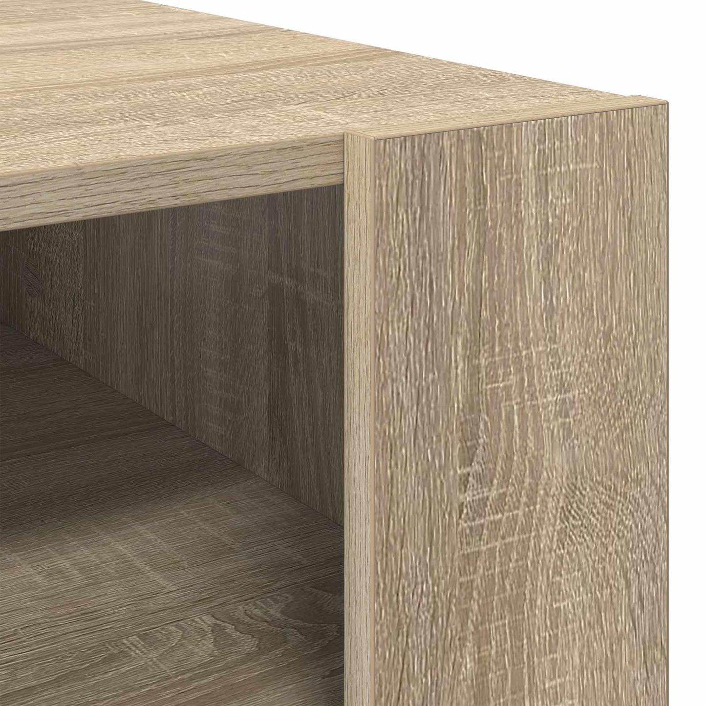 Coffee Table Sonoma Oak 92 x 53 x 45 cm Engineered Wood