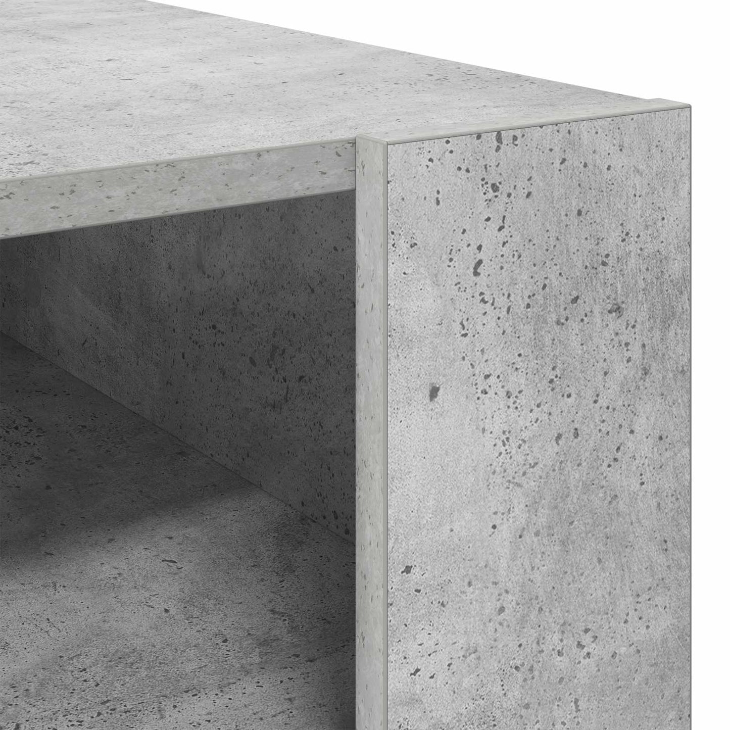 Coffee Table Concrete Grey 92 x 53 x 45 cm Engineered Wood