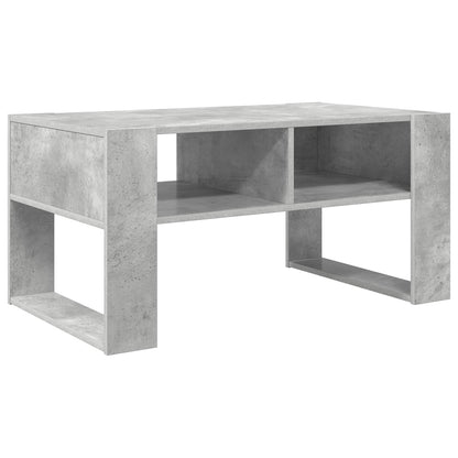 Coffee Table Concrete Grey 92 x 53 x 45 cm Engineered Wood