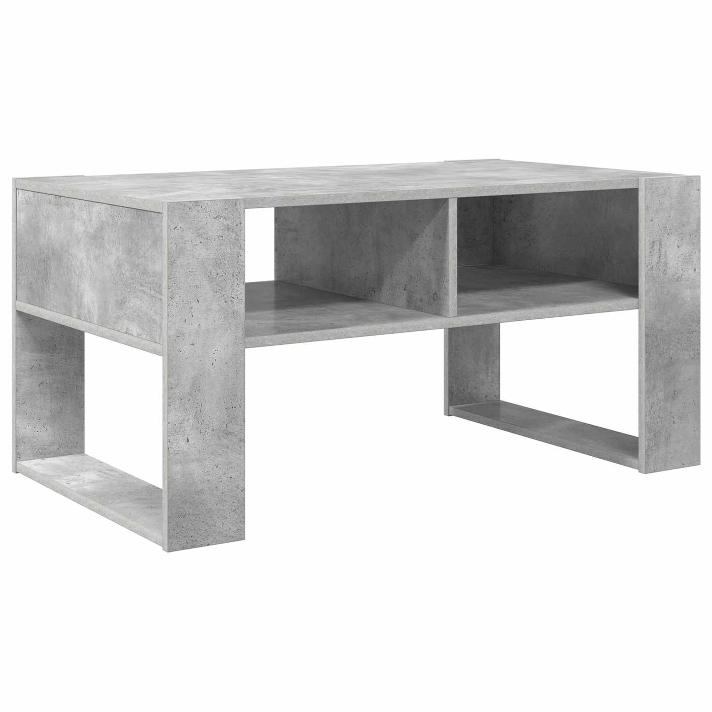 Coffee Table Concrete Grey 92 x 53 x 45 cm Engineered Wood