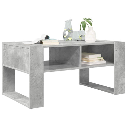 Coffee Table Concrete Grey 92 x 53 x 45 cm Engineered Wood