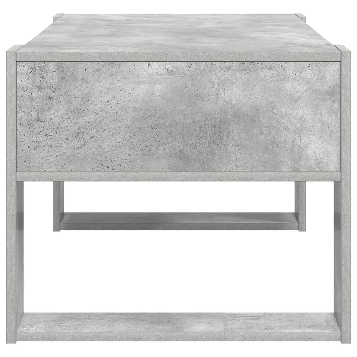 Coffee Table Concrete Grey 92 x 53 x 45 cm Engineered Wood