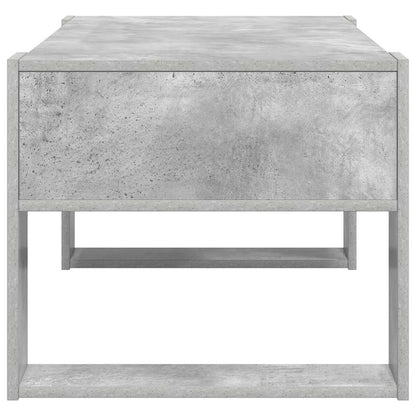 Coffee Table Concrete Grey 92 x 53 x 45 cm Engineered Wood