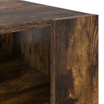 Coffee Table Smoked Oak 92 x 53 x 45 cm Engineered Wood