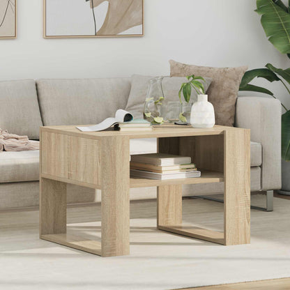 Coffee Table Sonoma Oak 66 x 53 x 45 cm Engineered Wood