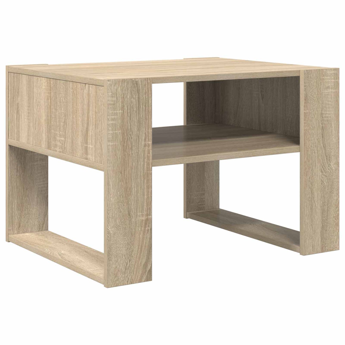Coffee Table Sonoma Oak 66 x 53 x 45 cm Engineered Wood