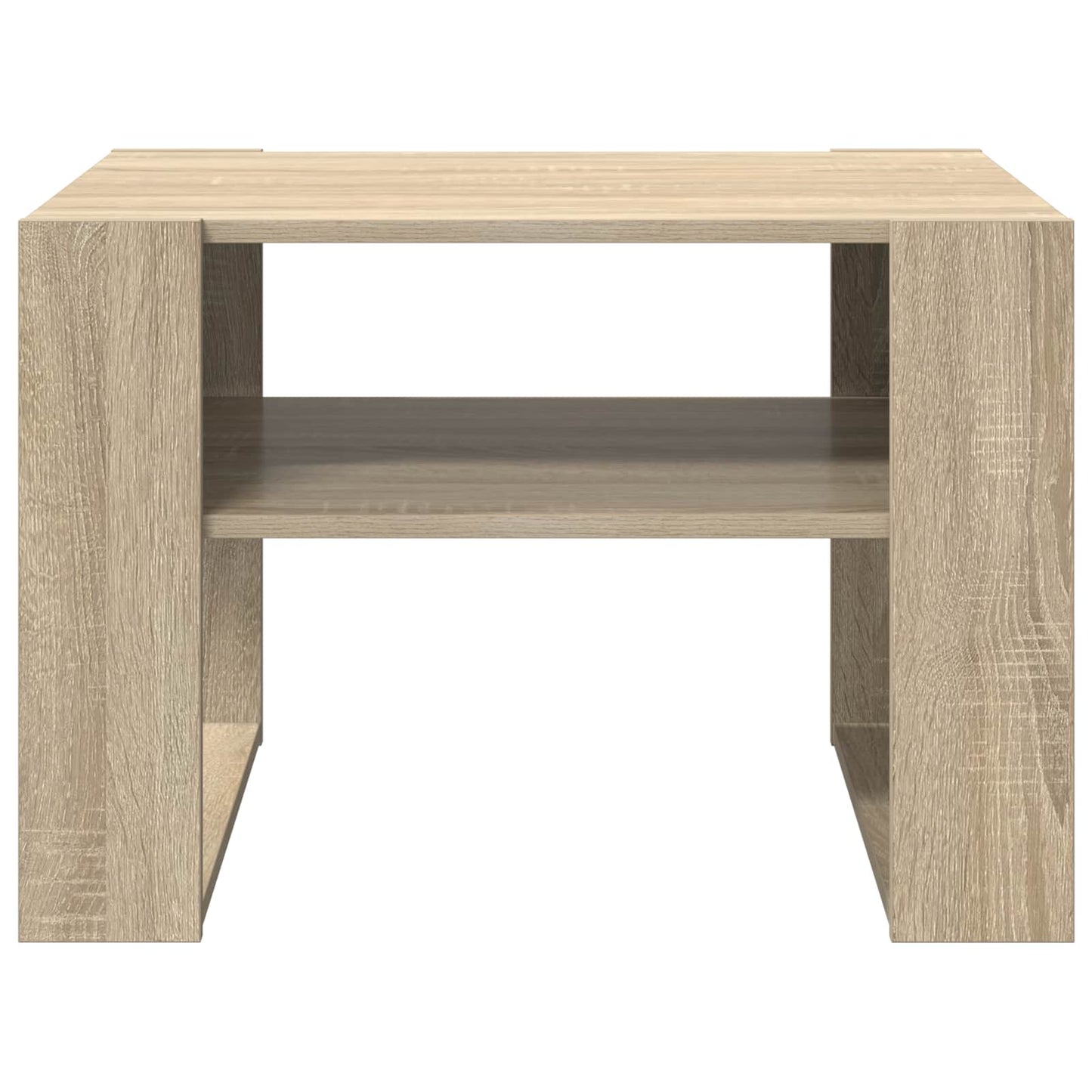 Coffee Table Sonoma Oak 66 x 53 x 45 cm Engineered Wood