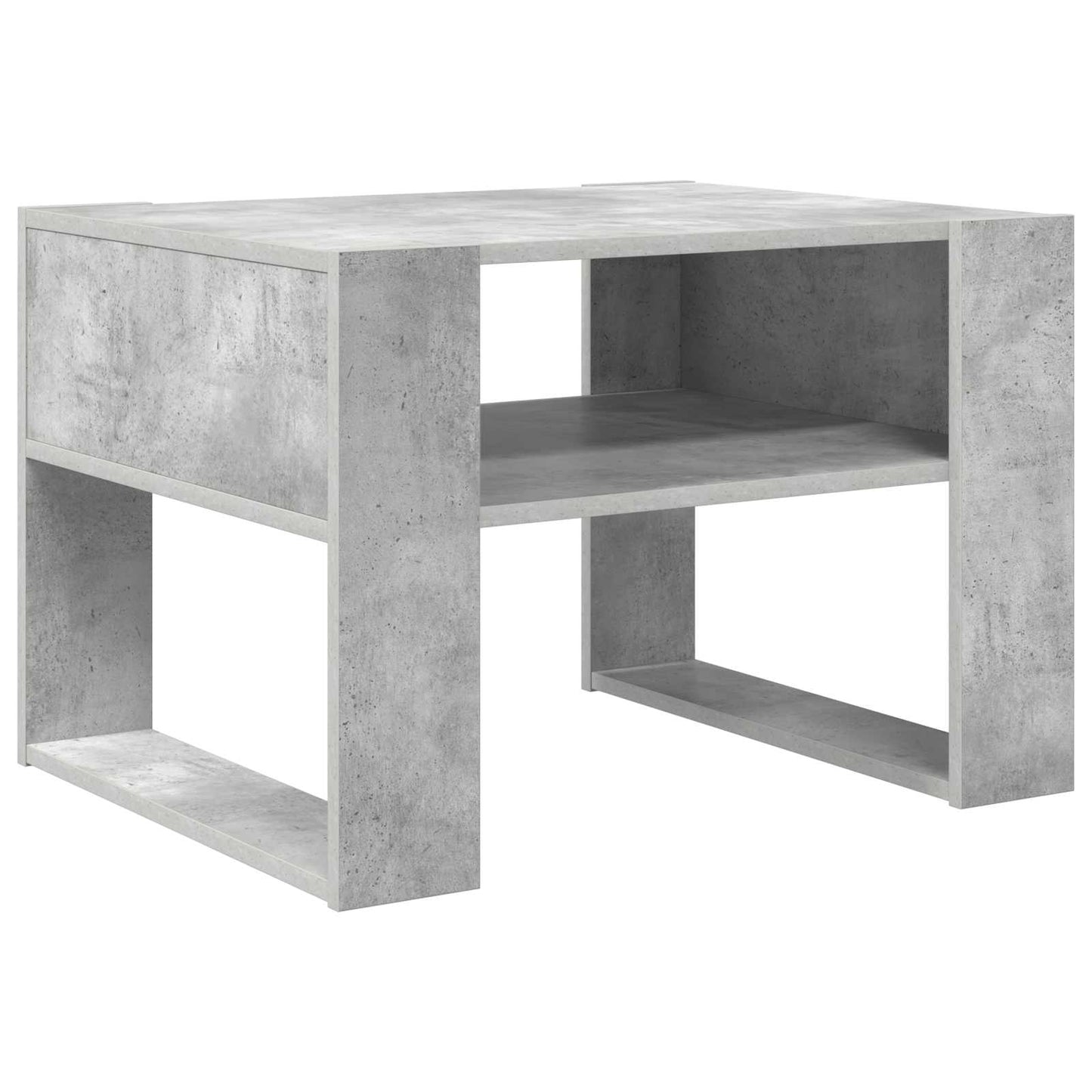 Coffee Table Concrete Grey 66 x 53 x 45 cm Engineered Wood