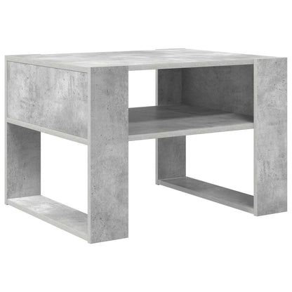 Coffee Table Concrete Grey 66 x 53 x 45 cm Engineered Wood