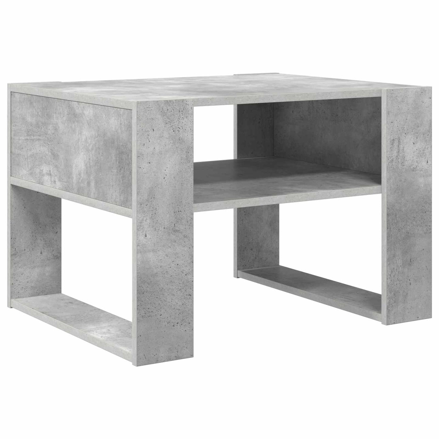 Coffee Table Concrete Grey 66 x 53 x 45 cm Engineered Wood