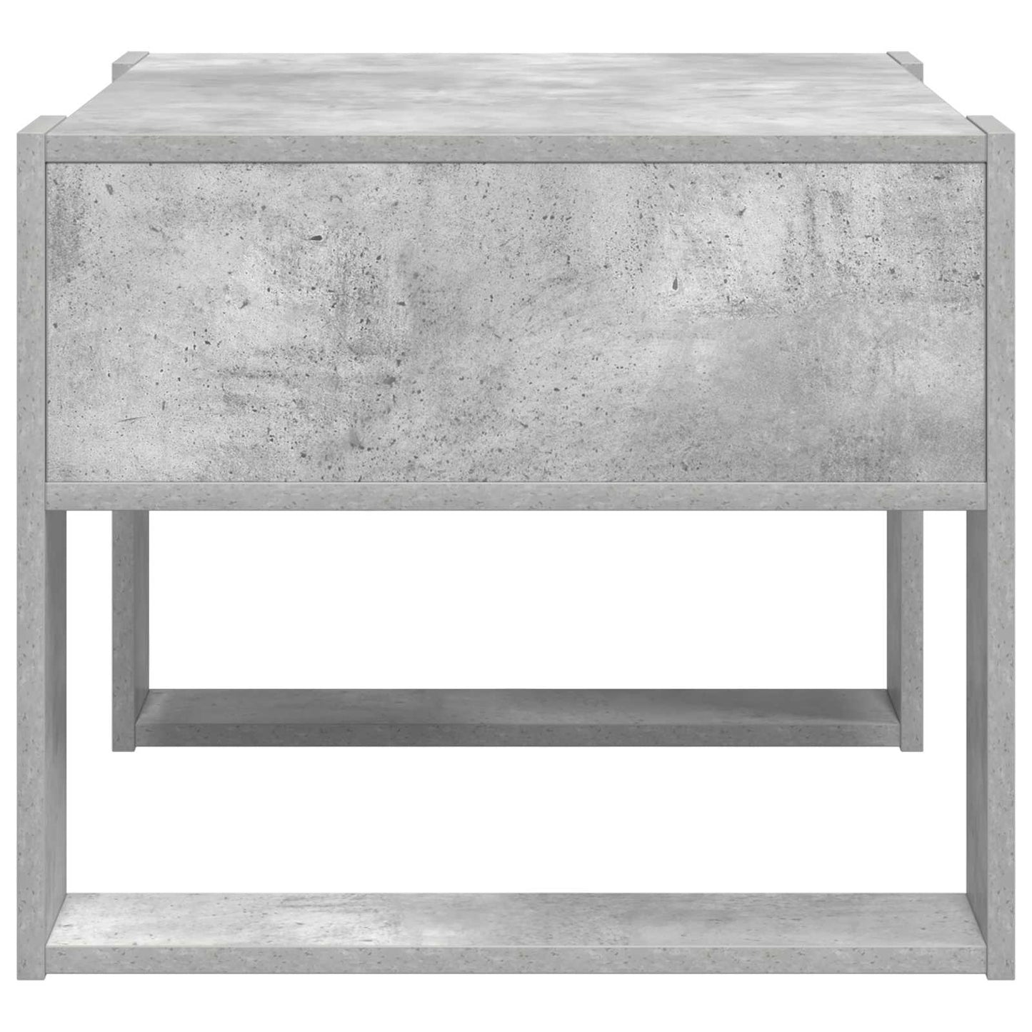 Coffee Table Concrete Grey 66 x 53 x 45 cm Engineered Wood
