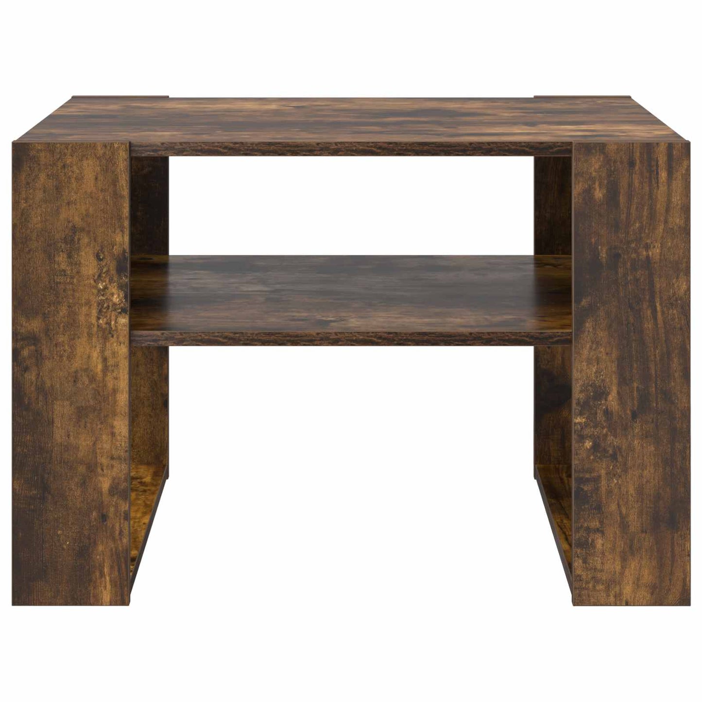 Coffee Table Smoked Oak 66 x 53 x 45 cm Engineered Wood