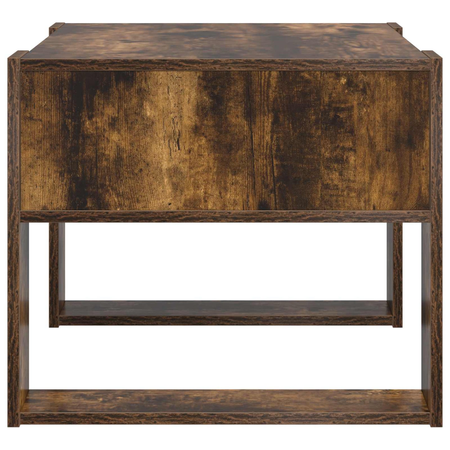 Coffee Table Smoked Oak 66 x 53 x 45 cm Engineered Wood