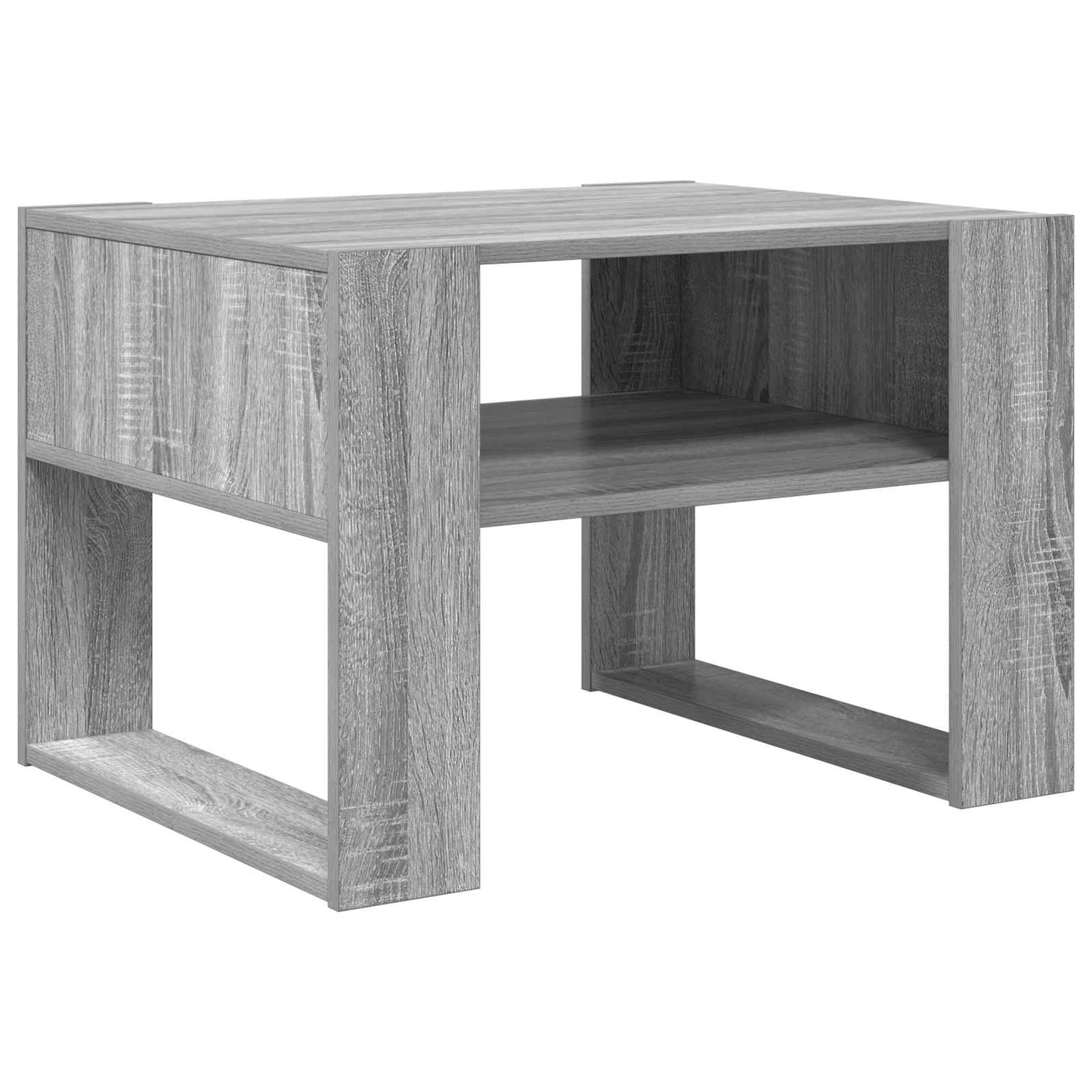 Coffee Table Grey Sonoma 66 x 53 x 45 cm Engineered Wood