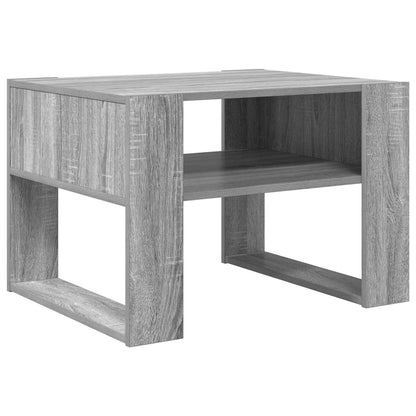 Coffee Table Grey Sonoma 66 x 53 x 45 cm Engineered Wood