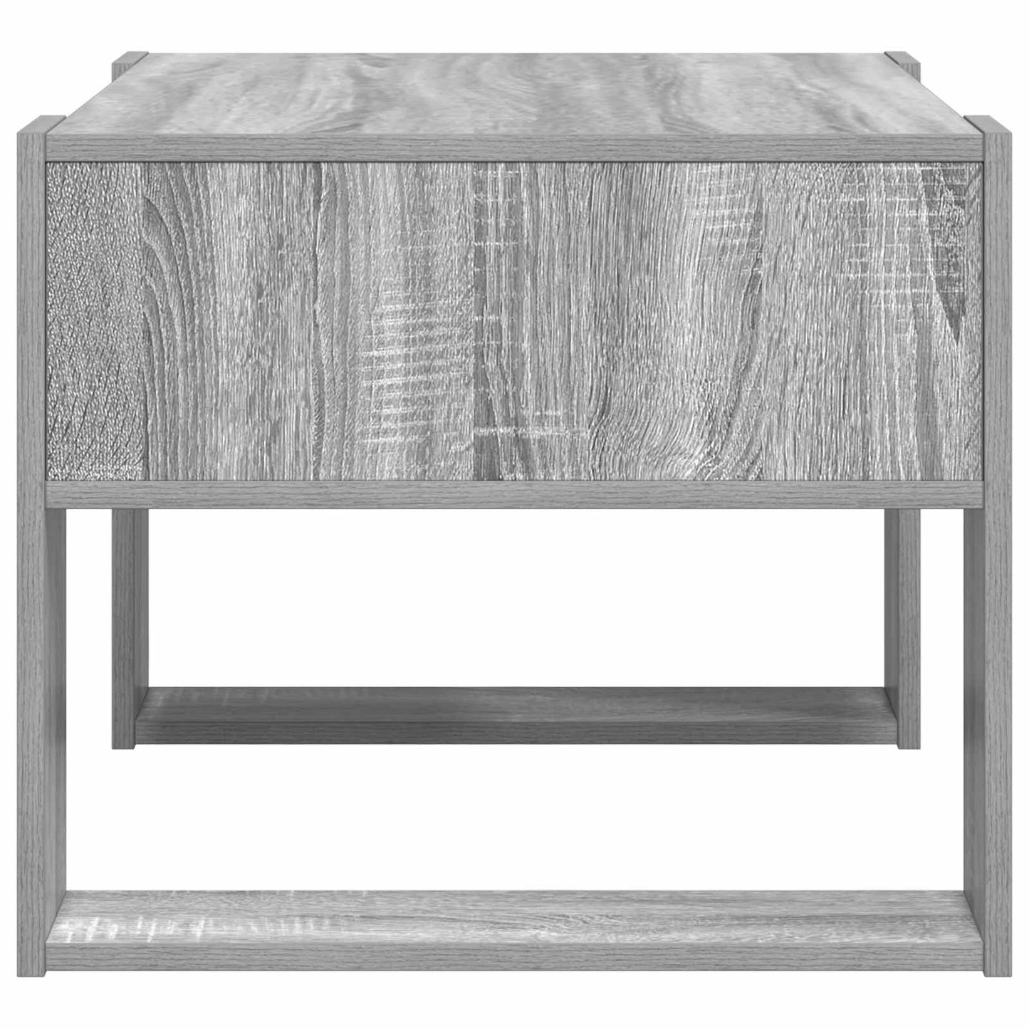 Coffee Table Grey Sonoma 66 x 53 x 45 cm Engineered Wood
