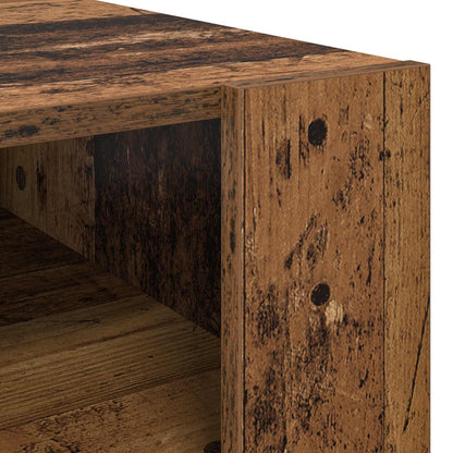 Coffee Table Old Wood 66 x 53 x 45 cm Engineered Wood