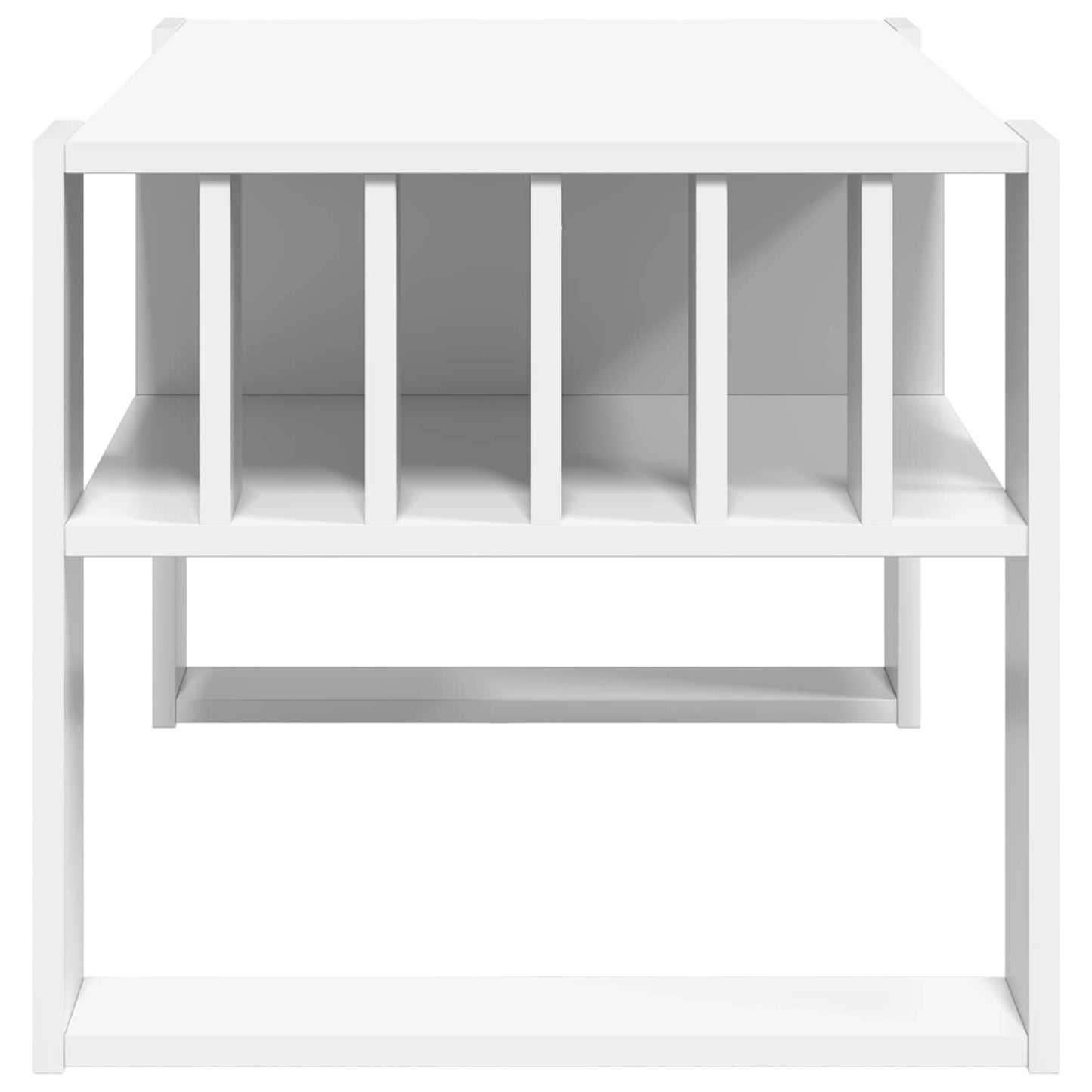 Coffee Table White 92 x 49.5 x 45 cm Engineered Wood