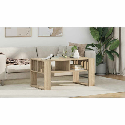 Coffee Table Sonoma Oak 92 x 49.5 x 45 cm Engineered Wood