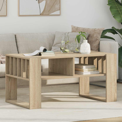 Coffee Table Sonoma Oak 92 x 49.5 x 45 cm Engineered Wood
