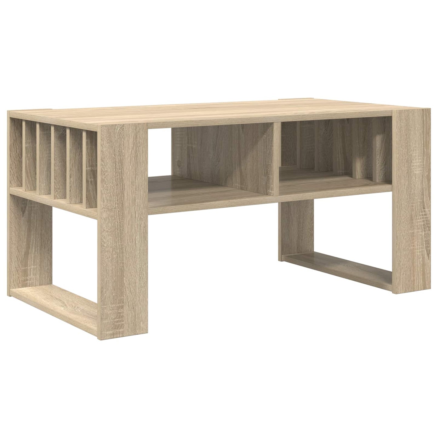 Coffee Table Sonoma Oak 92 x 49.5 x 45 cm Engineered Wood