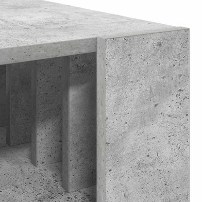 Coffee Table Concrete Grey 92 x 49.5 x 45 cm Engineered Wood