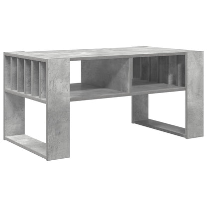 Coffee Table Concrete Grey 92 x 49.5 x 45 cm Engineered Wood