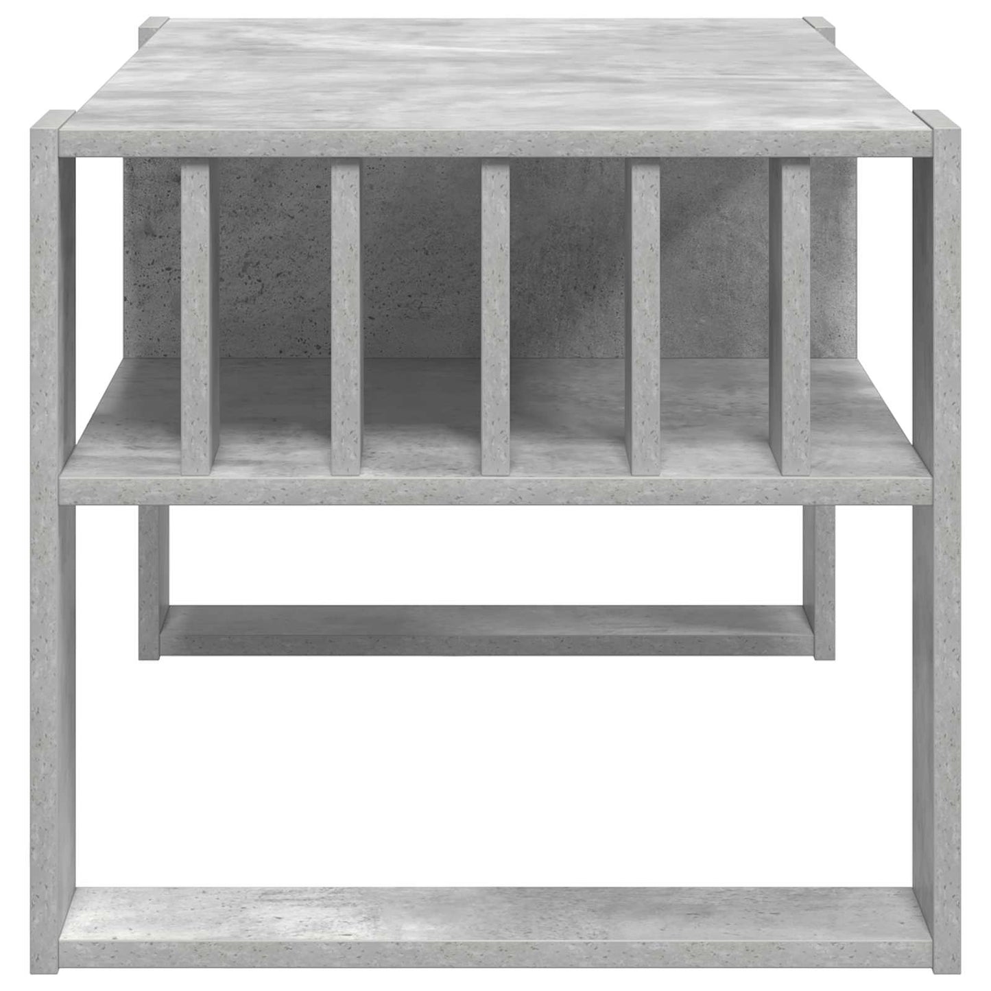 Coffee Table Concrete Grey 92 x 49.5 x 45 cm Engineered Wood