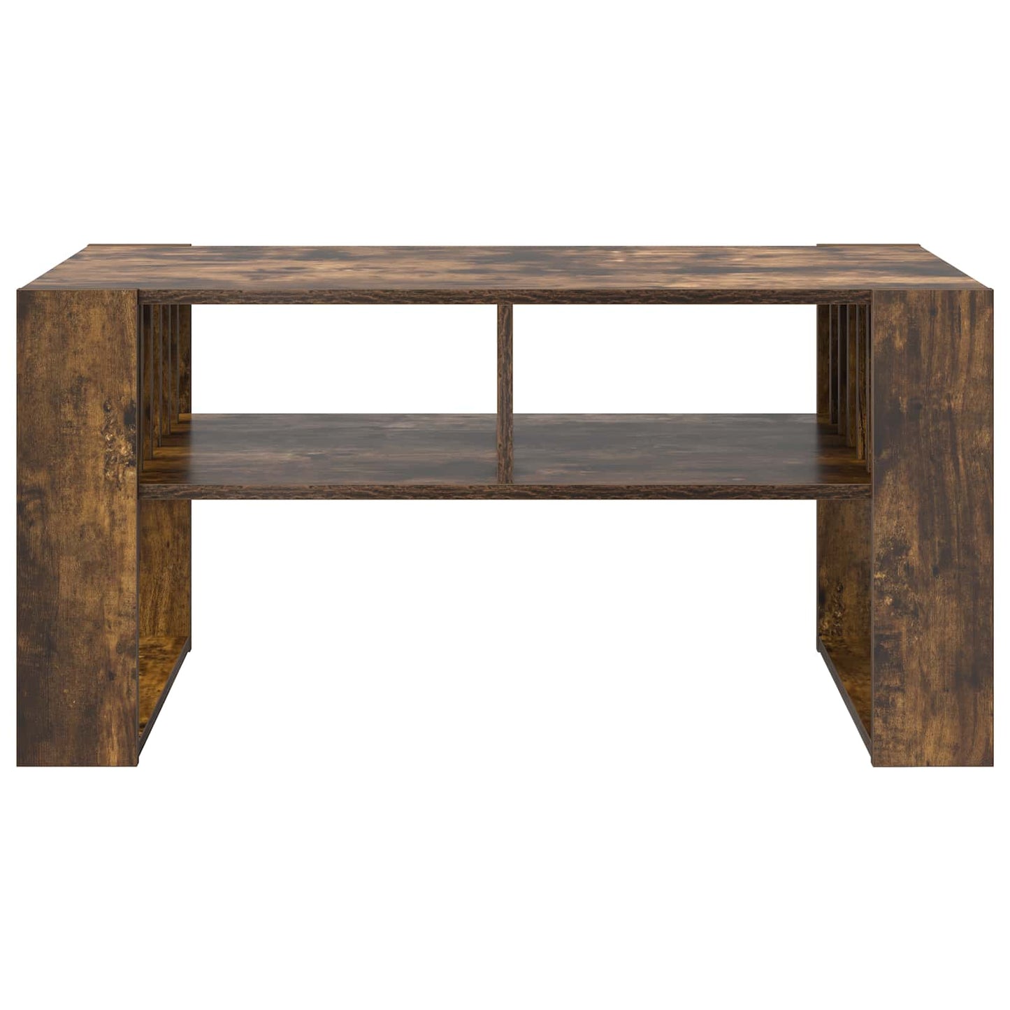 Coffee Table Smoked Oak 92 x 49.5 x 45 cm Engineered Wood