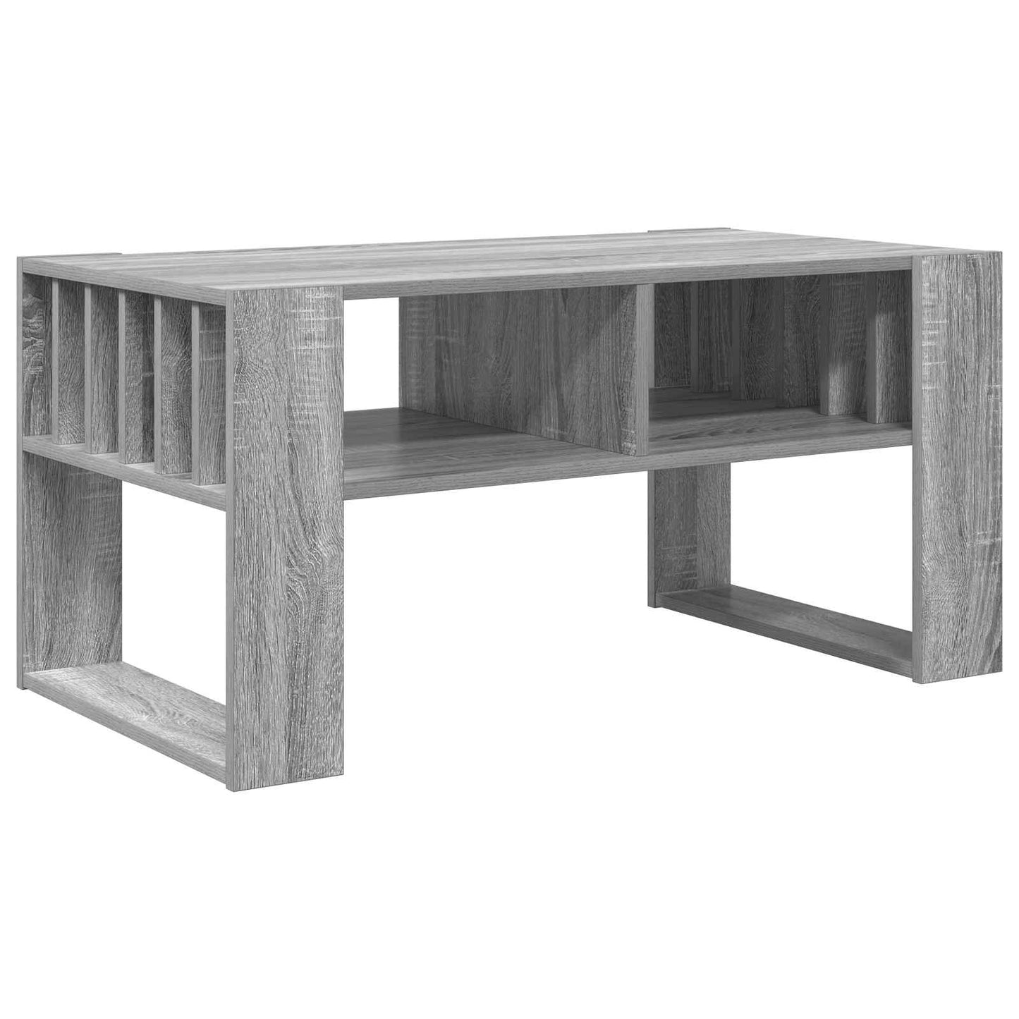 Coffee Table Grey Sonoma 92 x 49.5 x 45 cm Engineered Wood