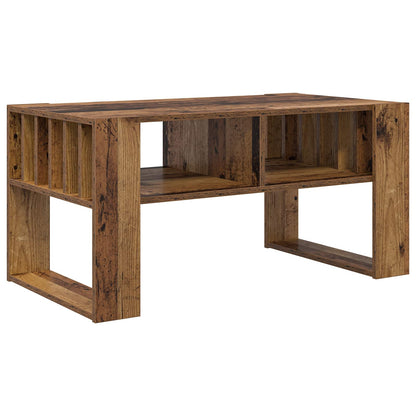Coffee Table Old Wood 92 x 49.5 x 45 cm Engineered Wood