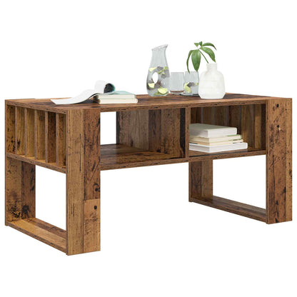 Coffee Table Old Wood 92 x 49.5 x 45 cm Engineered Wood