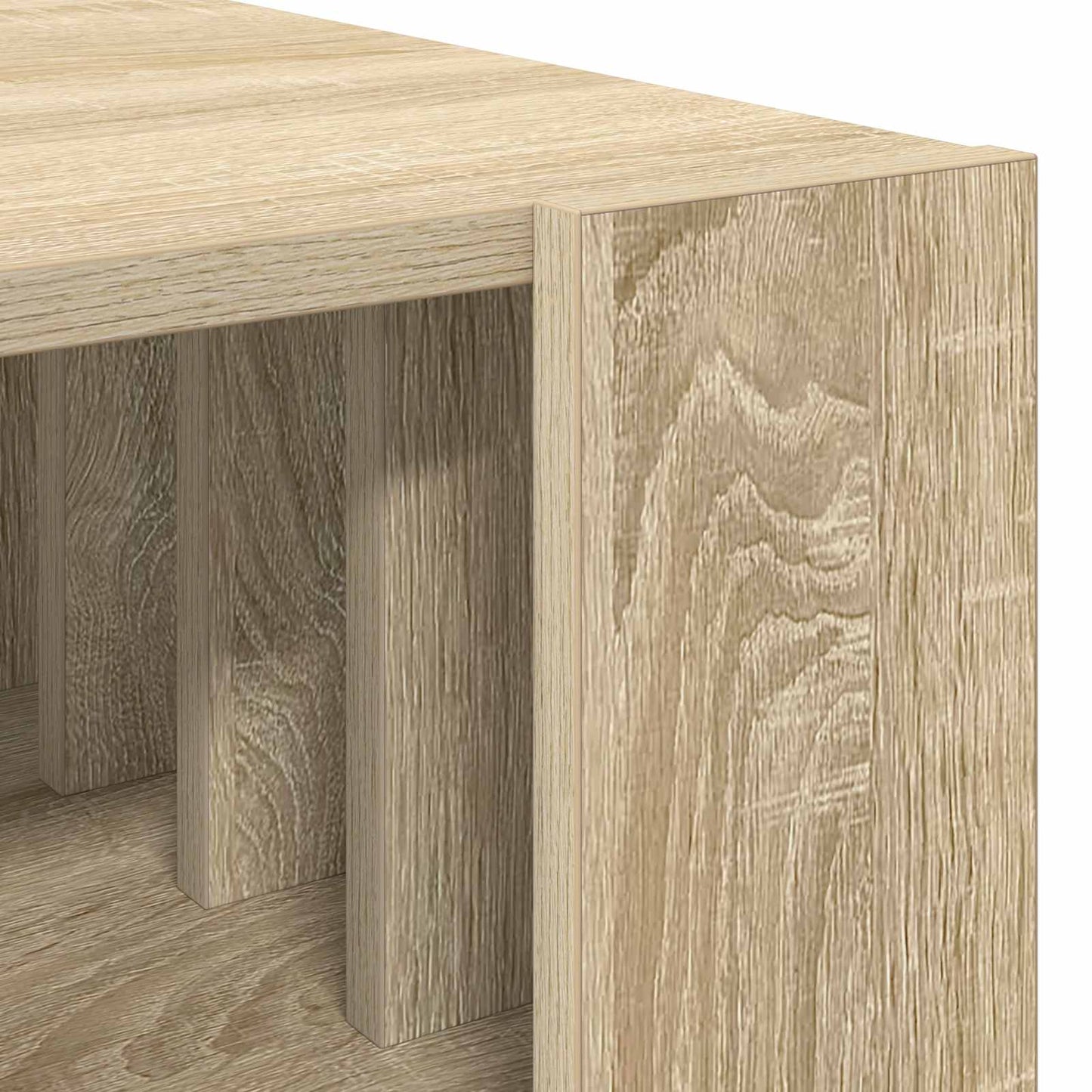 Coffee Table Sonoma Oak 66 x 49.5 x 45 cm Engineered Wood