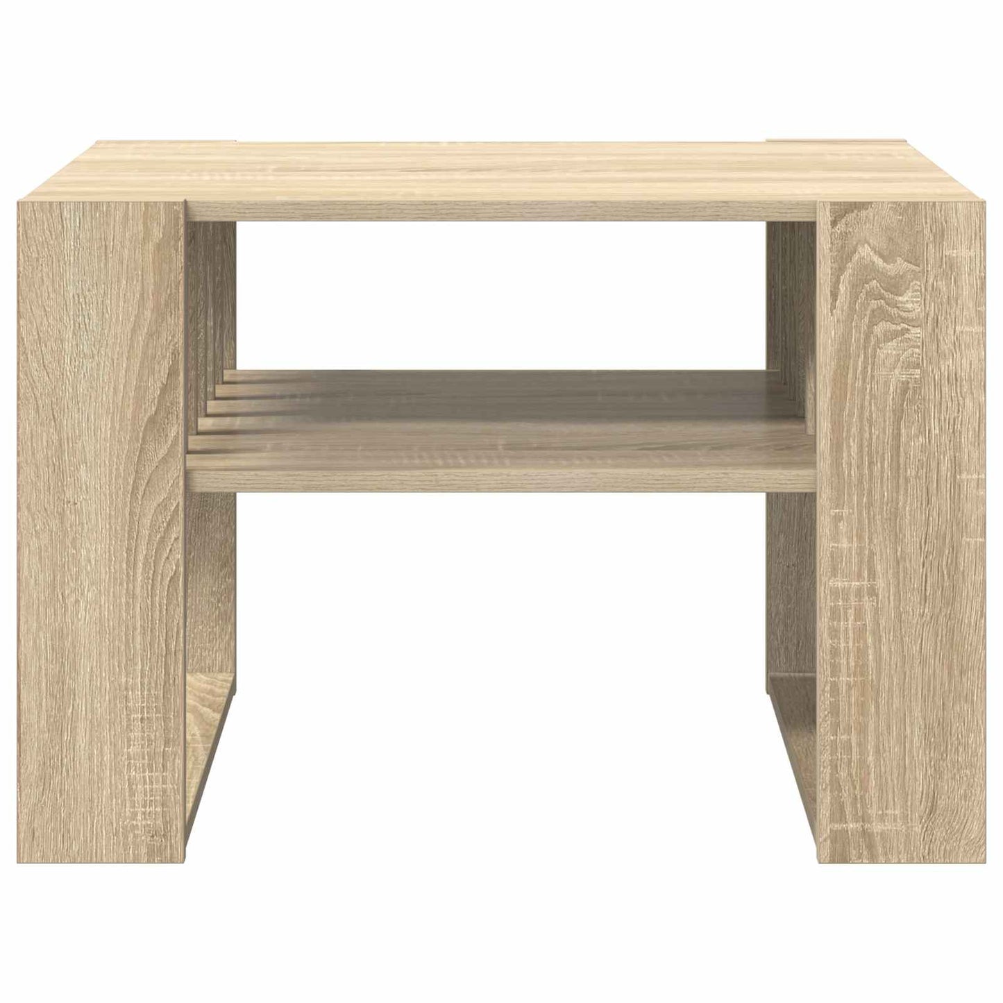 Coffee Table Sonoma Oak 66 x 49.5 x 45 cm Engineered Wood